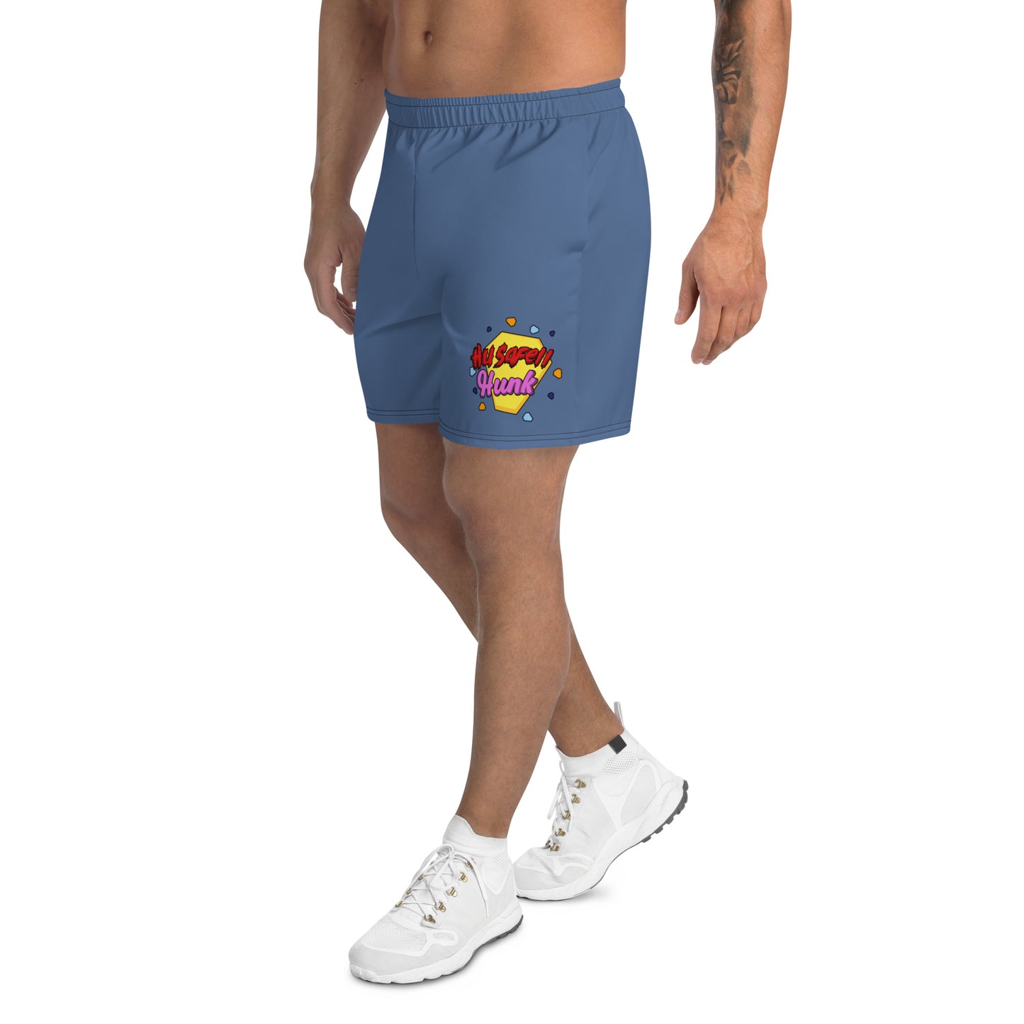 HUSAFELL Unisex 6.5" Inseam Shorts (blue)