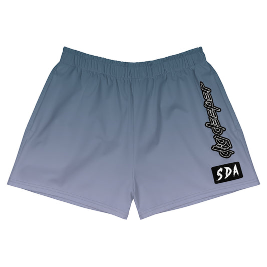 DIG DEEPER Unisex 2.5" Inseam Shorts (blue fade)