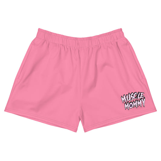 MUSCLE MOMMY Women’s 2.5" Inseam Shorts (pink)
