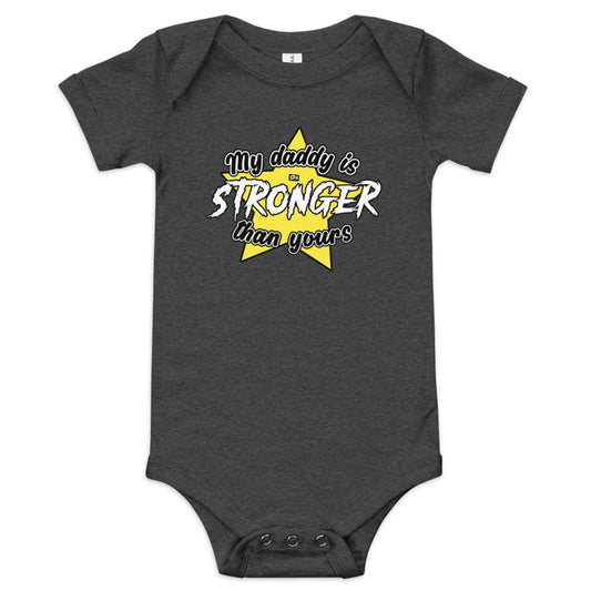 STRONGER DAD Baby one piece