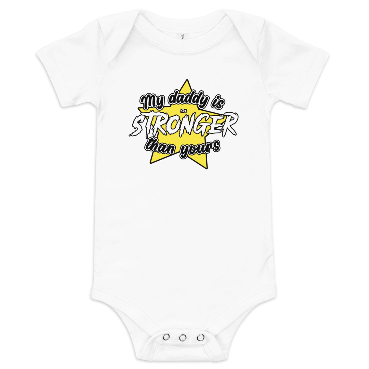 STRONGER DAD Baby one piece