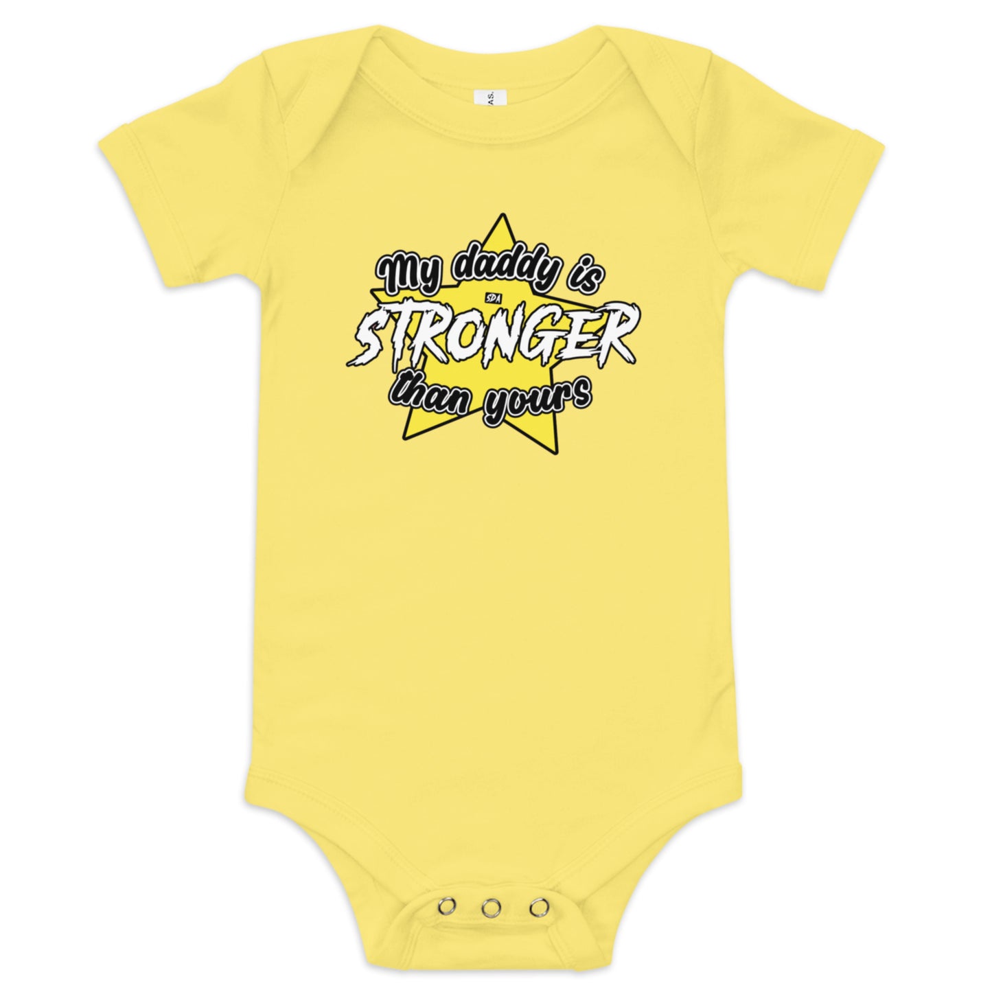 STRONGER DAD Baby one piece