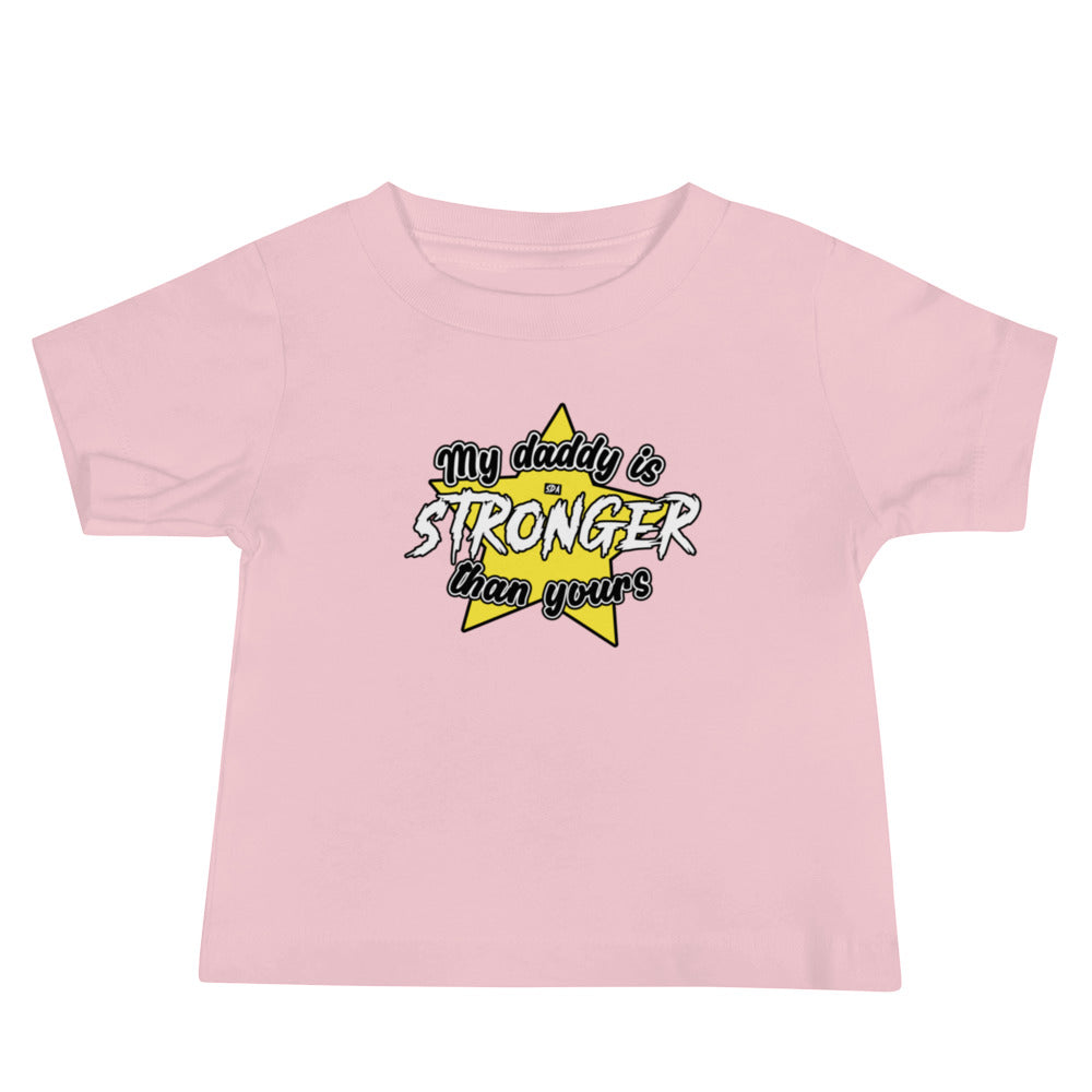 STRONGER DAD Baby Tee