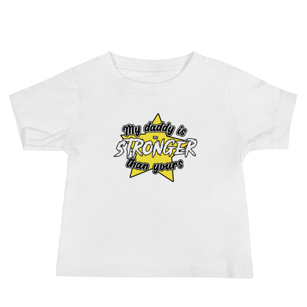 STRONGER DAD Baby Tee