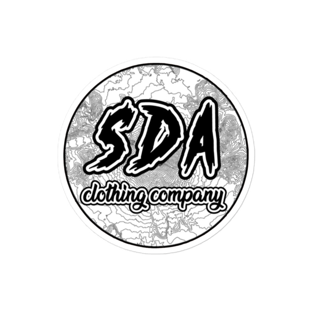 TOPO SDA Bubble-free stickers
