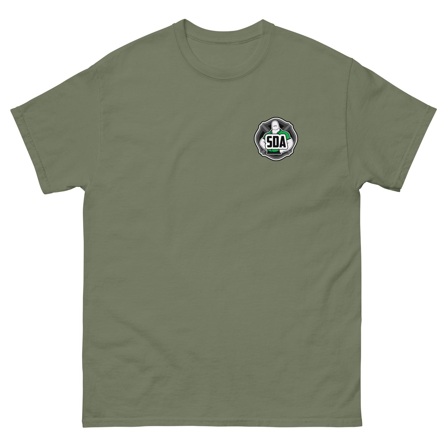 Support Volunteers Shield and Spears classic tee