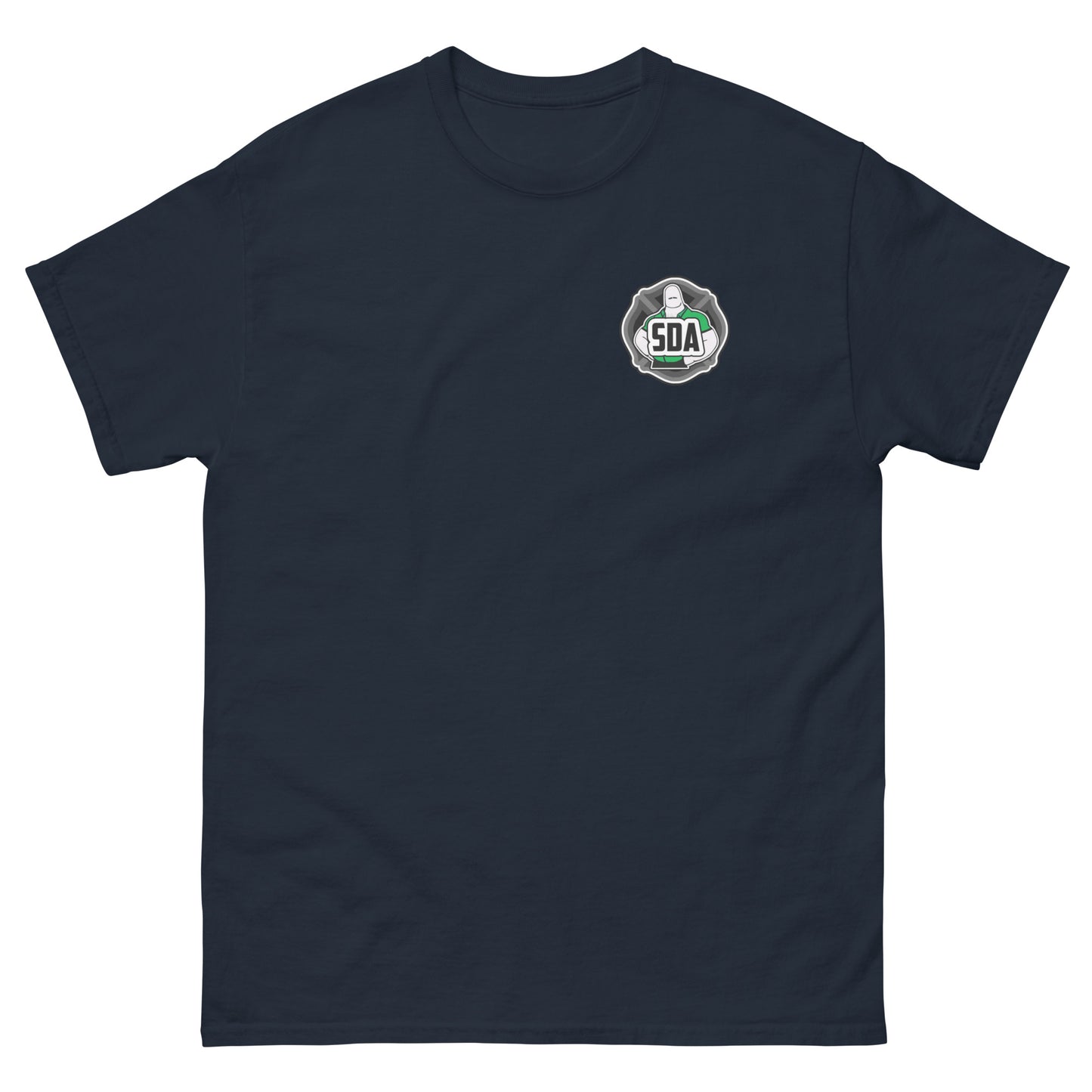 Support Volunteers Shield and Axes classic tee