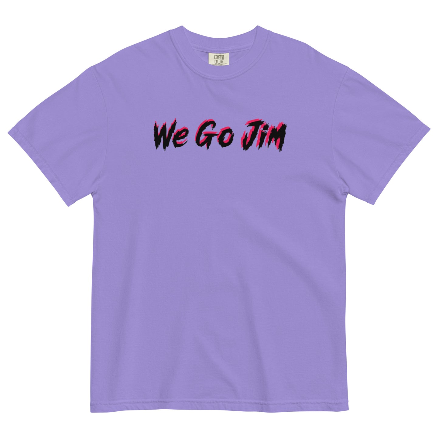 WE GO JIM Men’s heavyweight tee