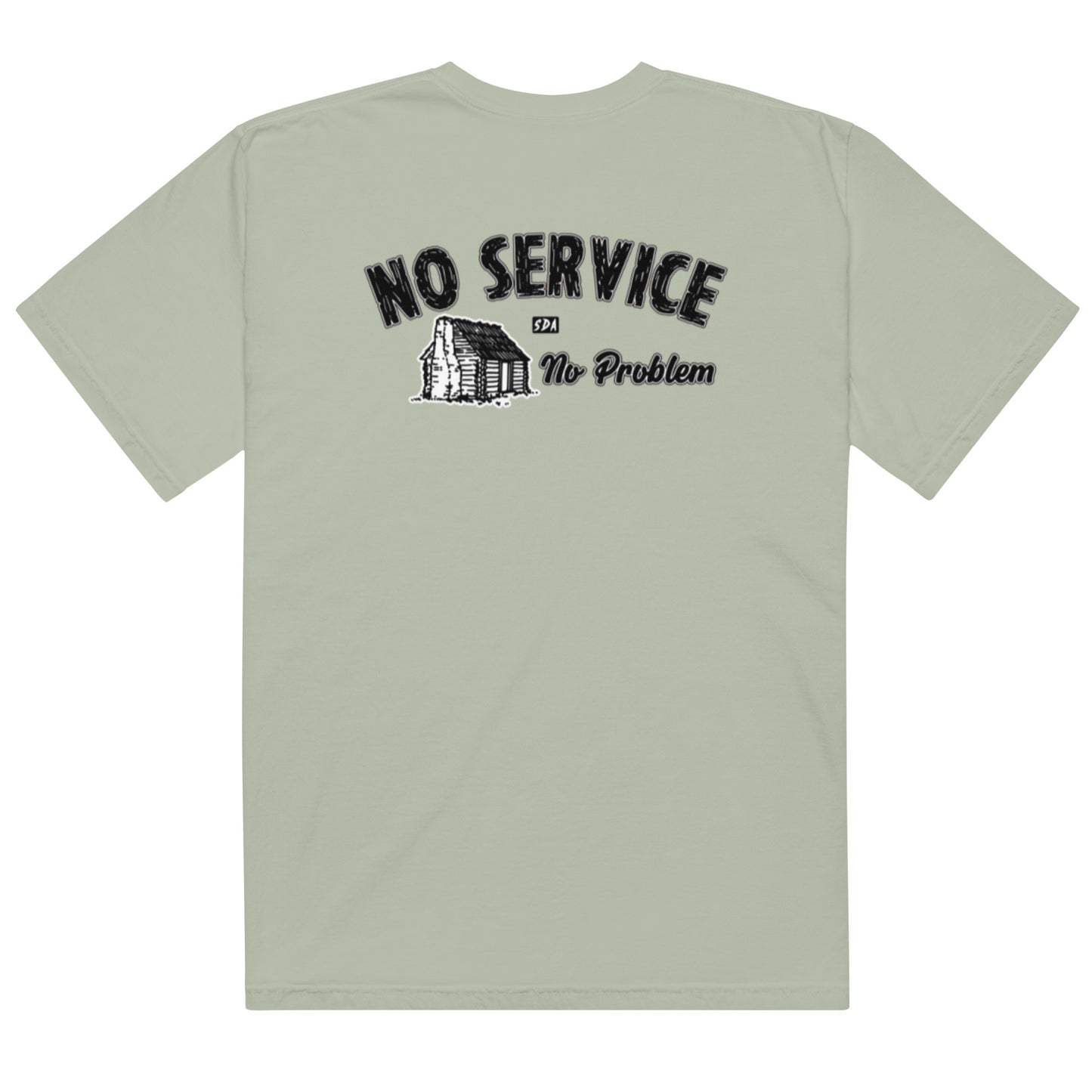NO SERVICE Unisex heavyweight tee