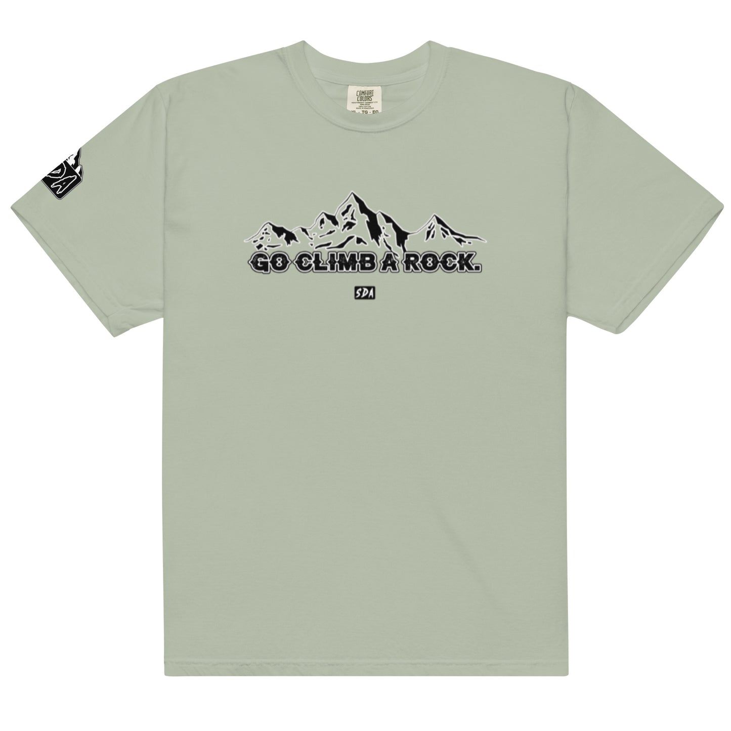 CLIMB A ROCK Unisex heavyweight tee