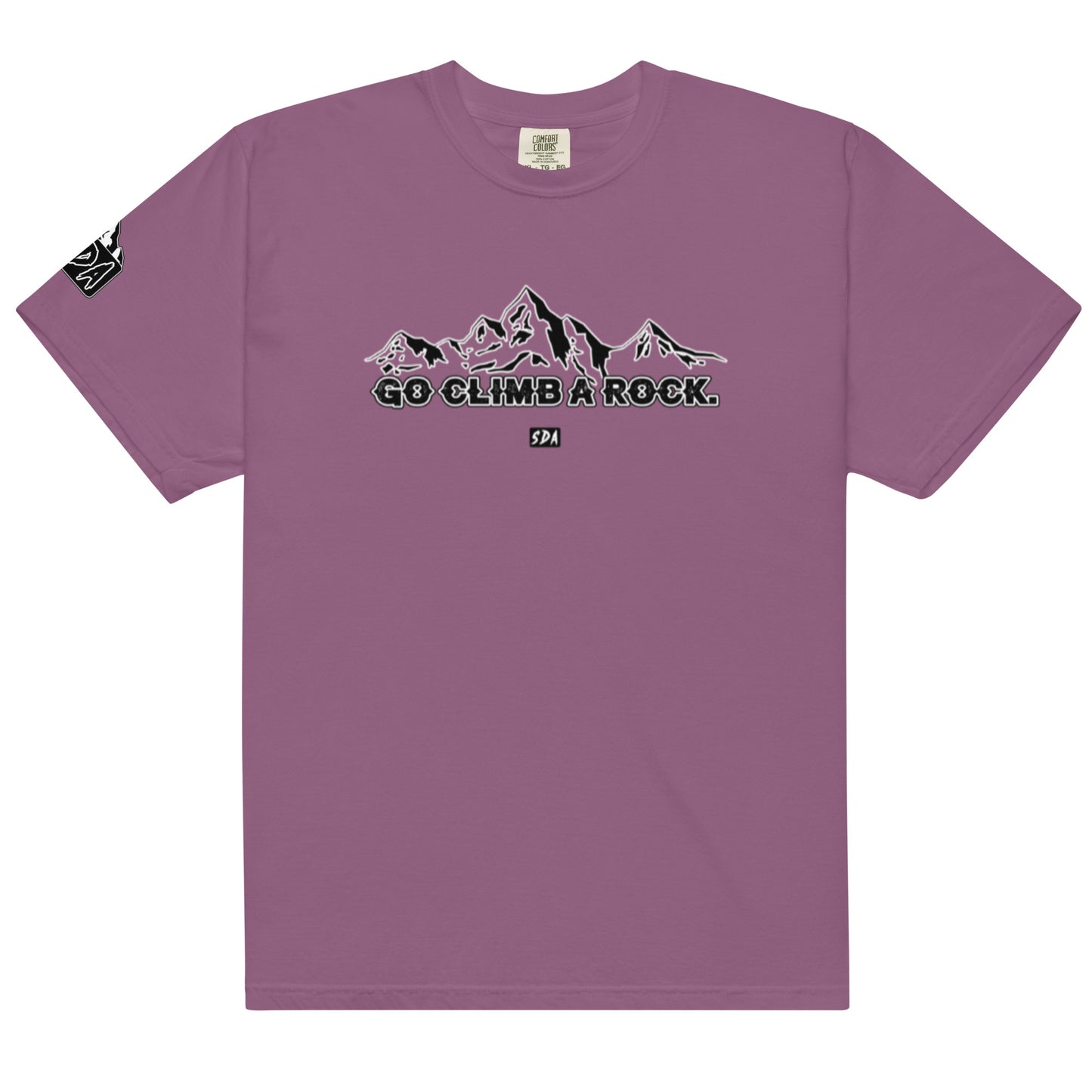 CLIMB A ROCK Unisex heavyweight tee