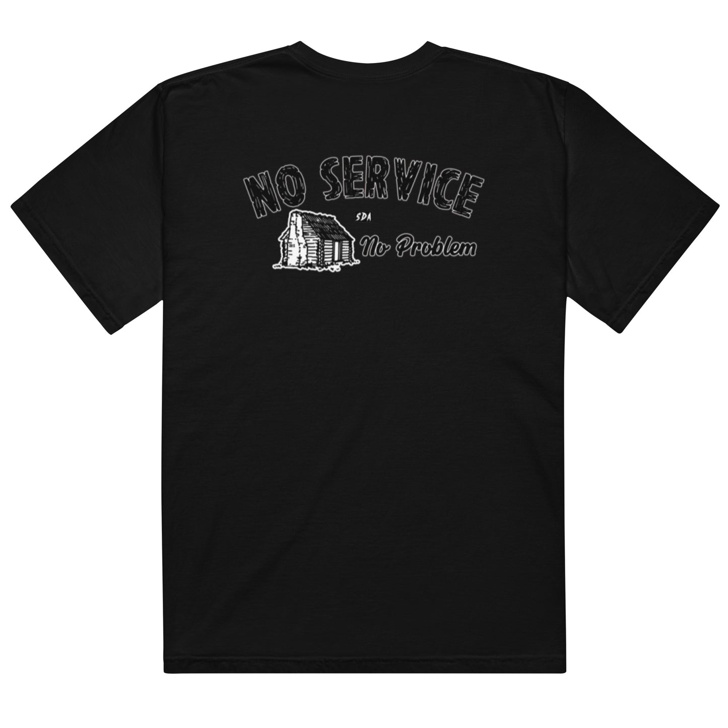 NO SERVICE Unisex heavyweight tee