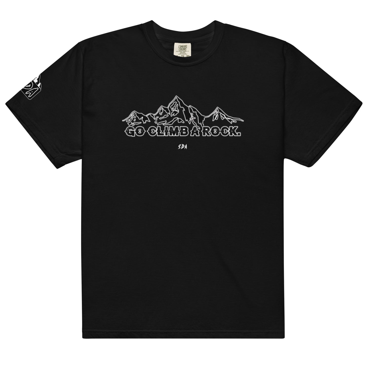 CLIMB A ROCK Unisex heavyweight tee