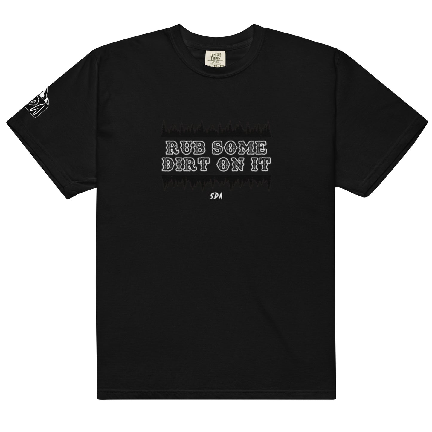 RUB SOME DIRT Unisex heavyweight tee