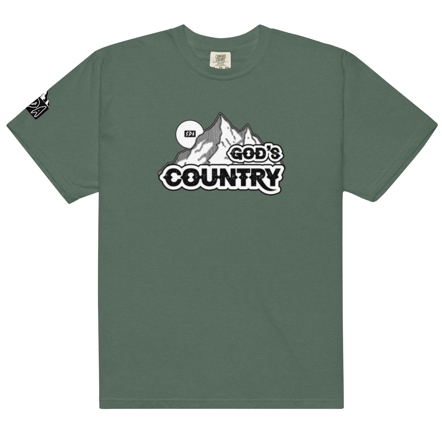 GODS COUNTRY Unisex heavyweight tee
