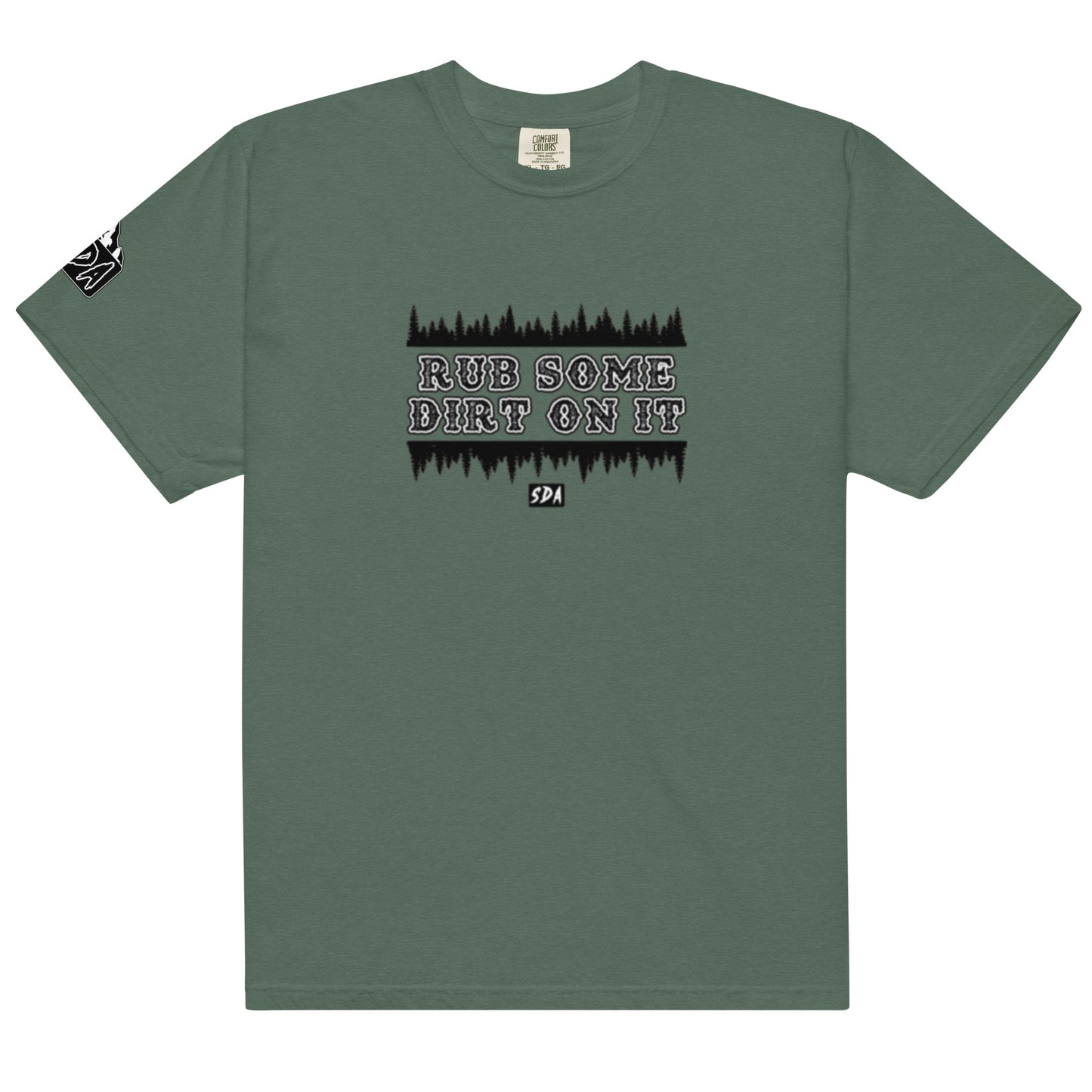 RUB SOME DIRT Unisex heavyweight tee