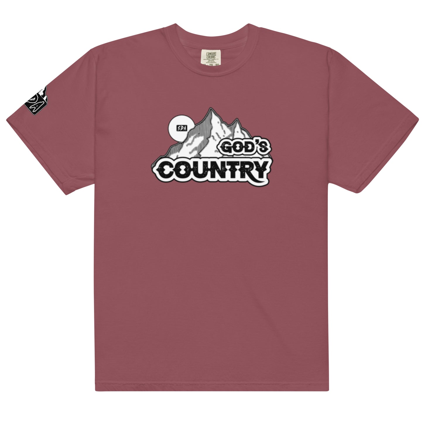 GODS COUNTRY Unisex heavyweight tee