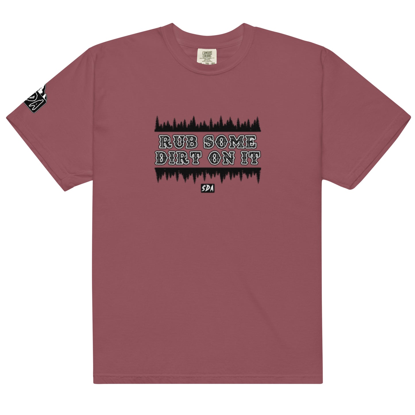 RUB SOME DIRT Unisex heavyweight tee