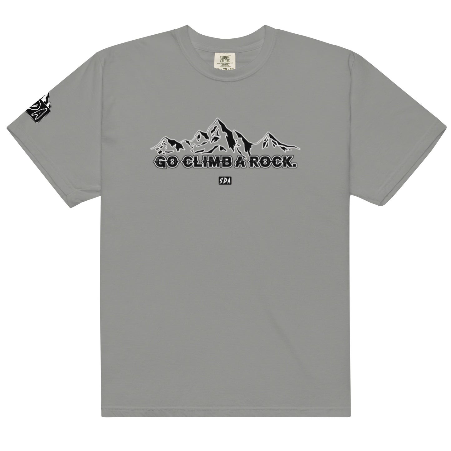CLIMB A ROCK Unisex heavyweight tee