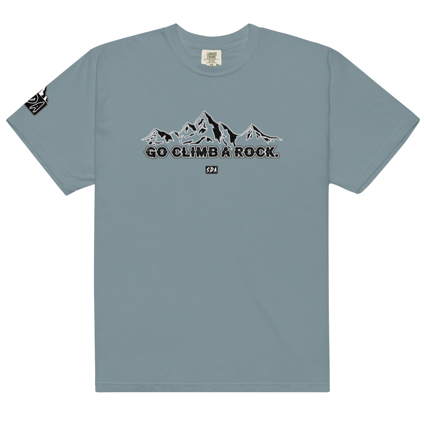 CLIMB A ROCK Unisex heavyweight tee