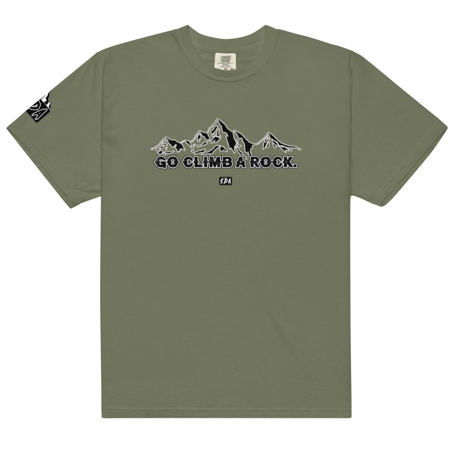 CLIMB A ROCK Unisex heavyweight tee