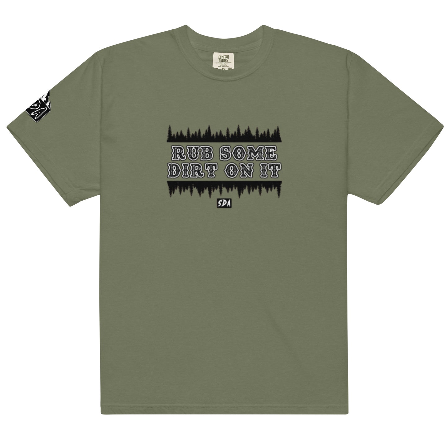 RUB SOME DIRT Unisex heavyweight tee