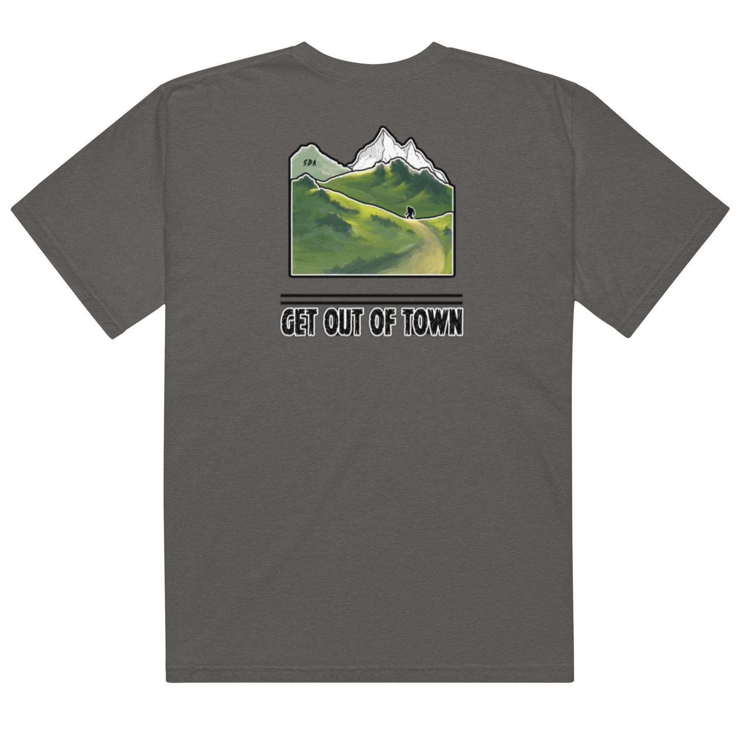 GET OUT OF TOWN Unisex heavyweight tee