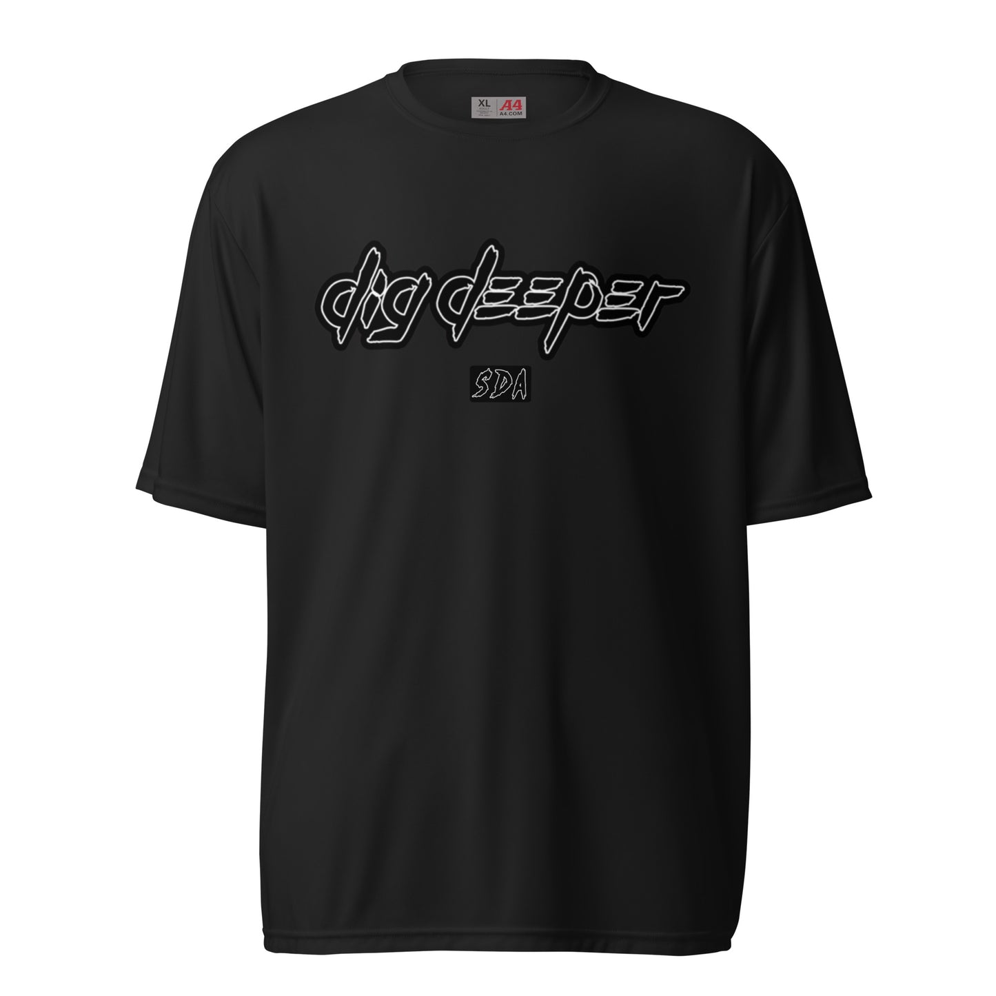 DIG DEEPER relaxed fit performance tee
