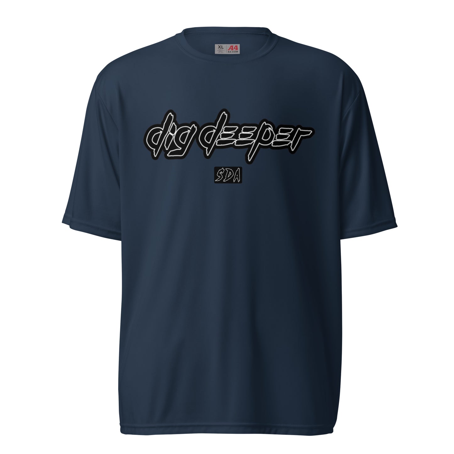 DIG DEEPER relaxed fit performance tee