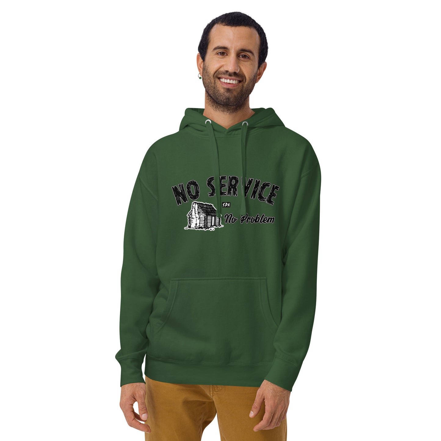NO SERVICE NO PROBLEM Unisex Hoodie