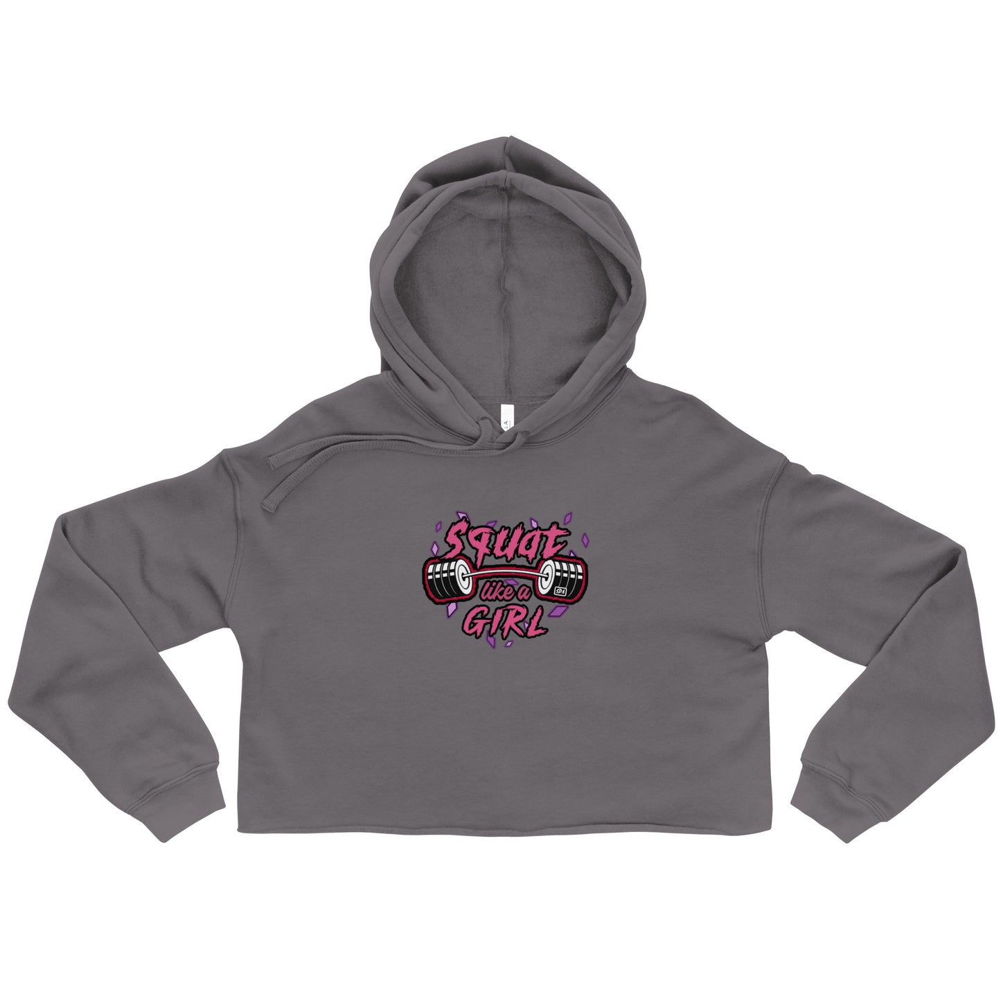 LIKE A GIRL Crop Hoodie