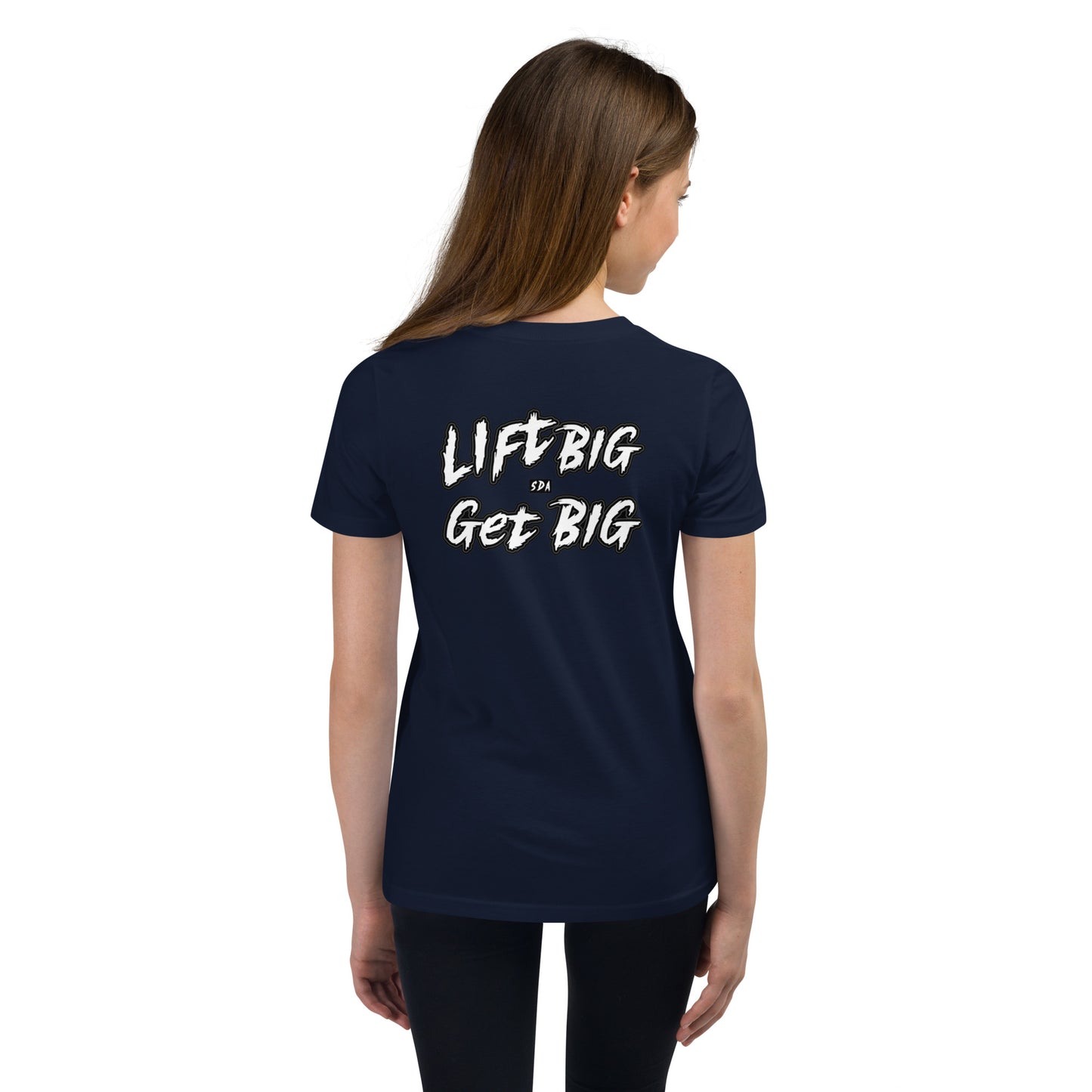 LIFT BIG GET BIG Youth Short Sleeve Tee