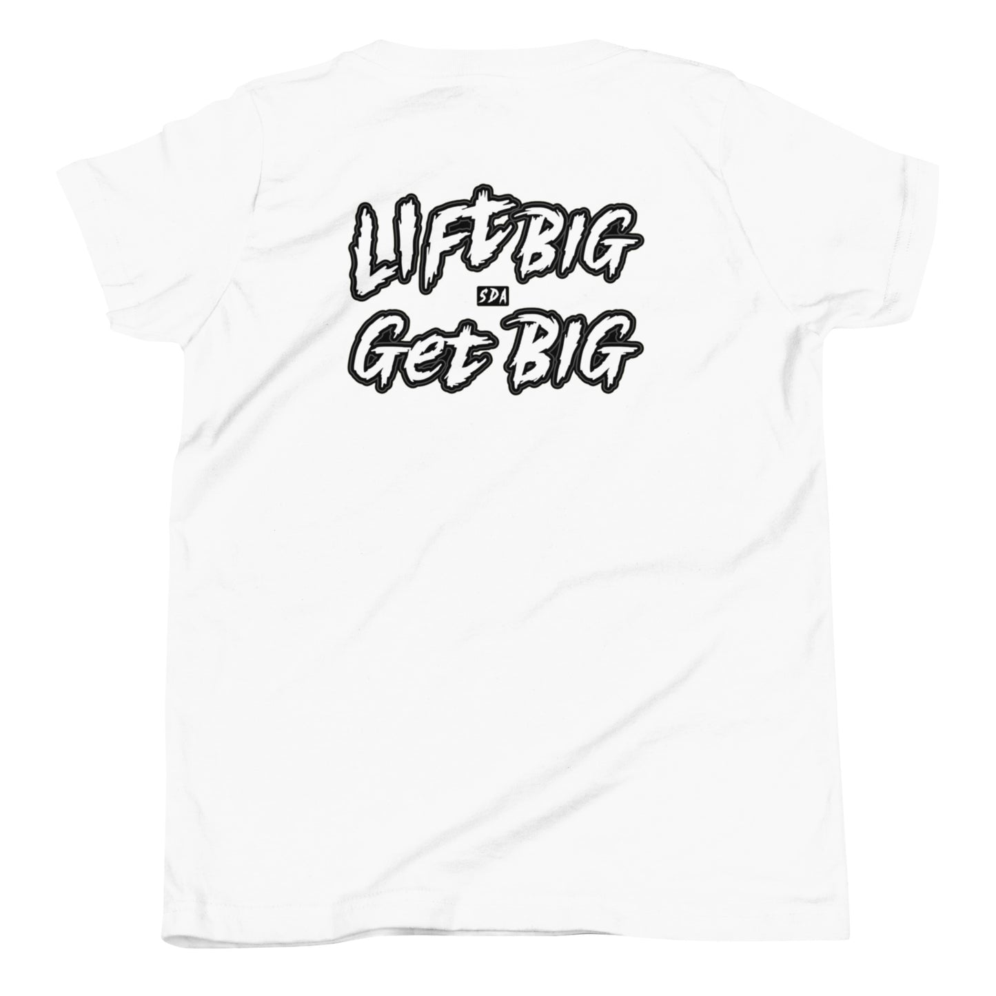 LIFT BIG GET BIG Youth Short Sleeve Tee