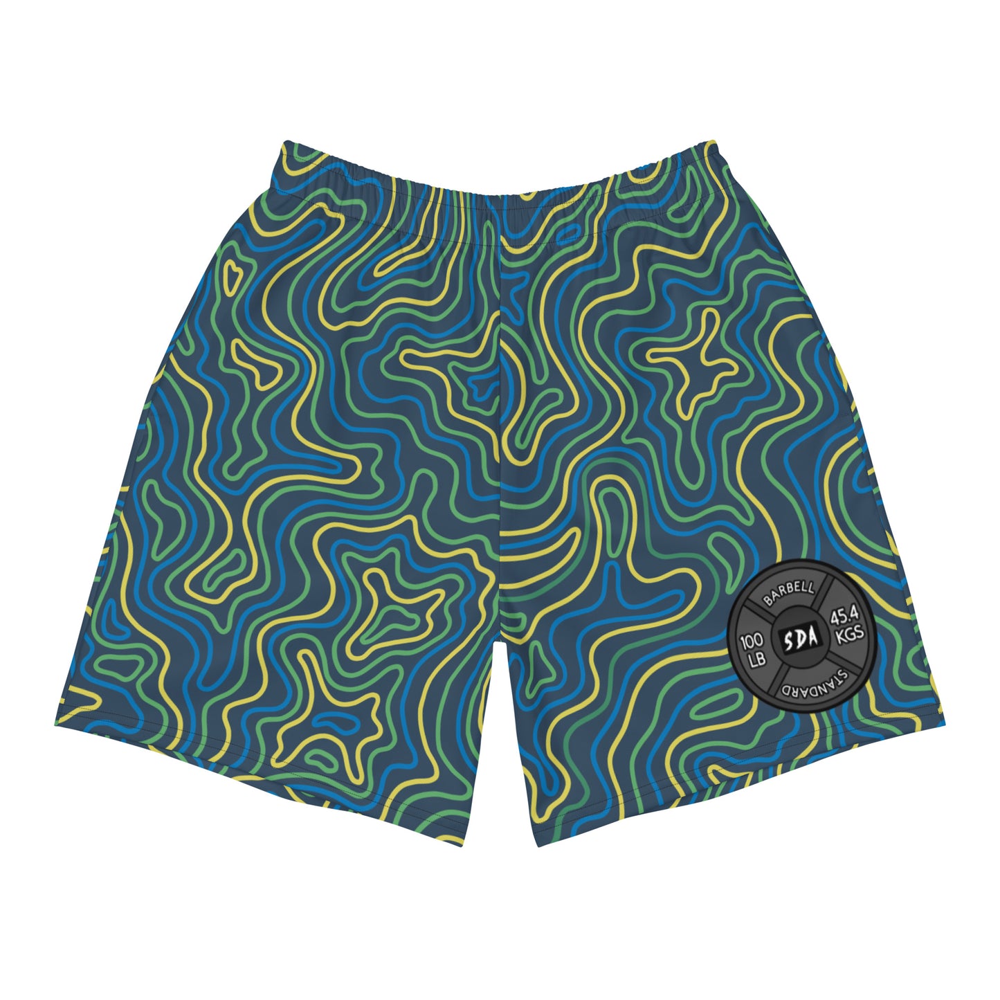 HEAVY CIRCLE Unisex 6.5" Inseam Shorts (color topo)