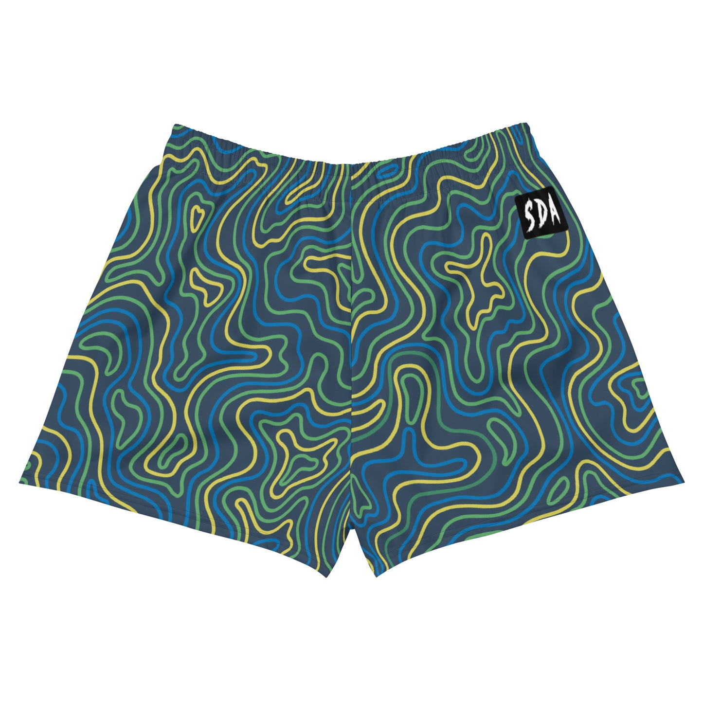 HEAVY CIRCLE Unisex 2.5" Inseam Shorts (color topo)