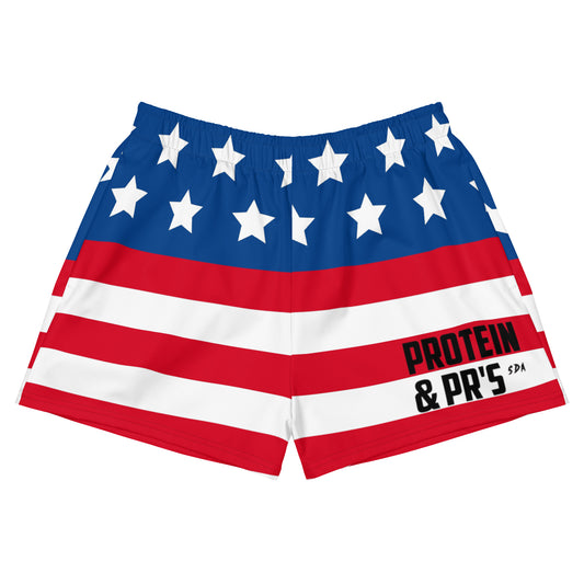 PROTEIN AND PRs Unisex 2.5" Inseam Shorts (USA)