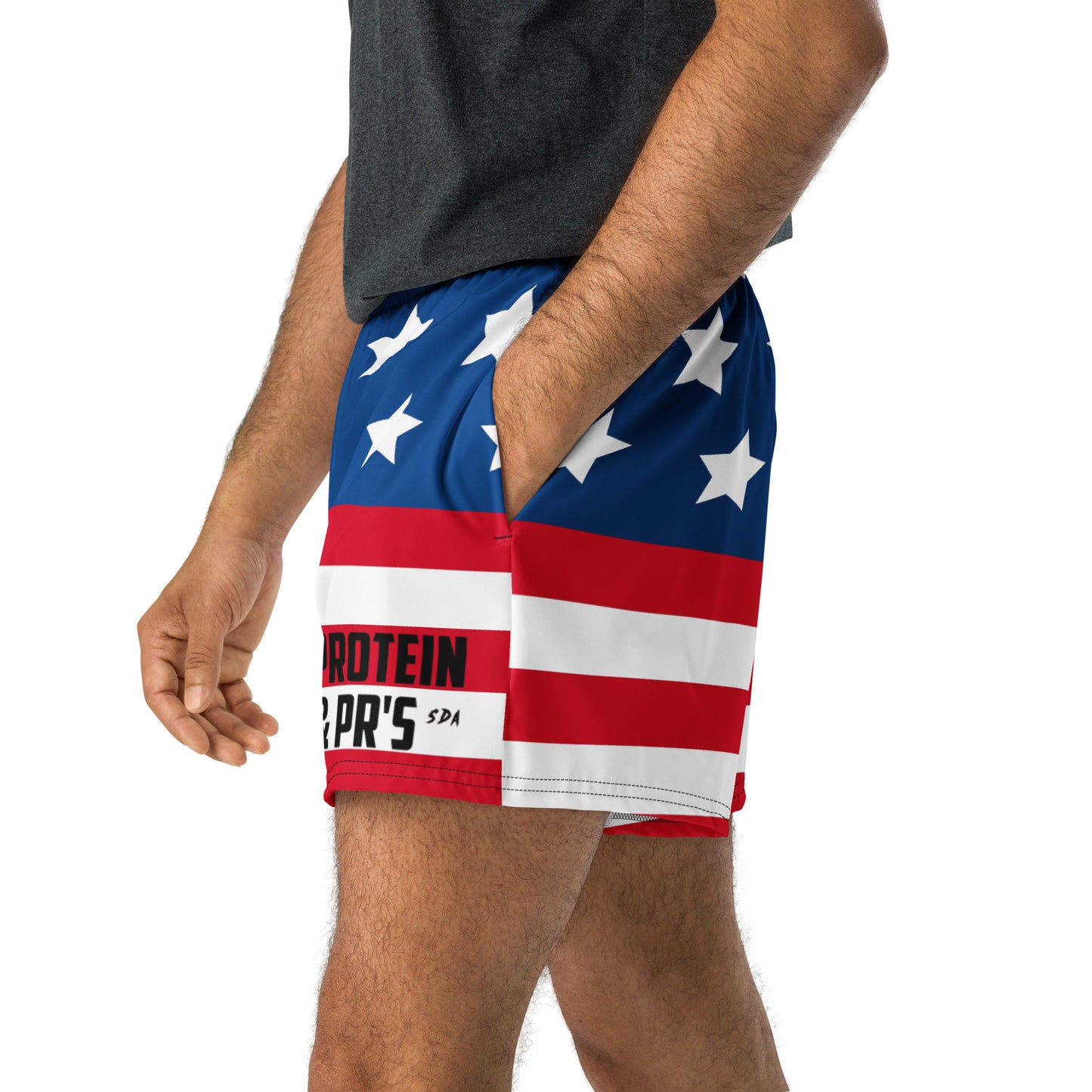 PROTEIN AND PRs Unisex 2.5" Inseam Shorts (USA)