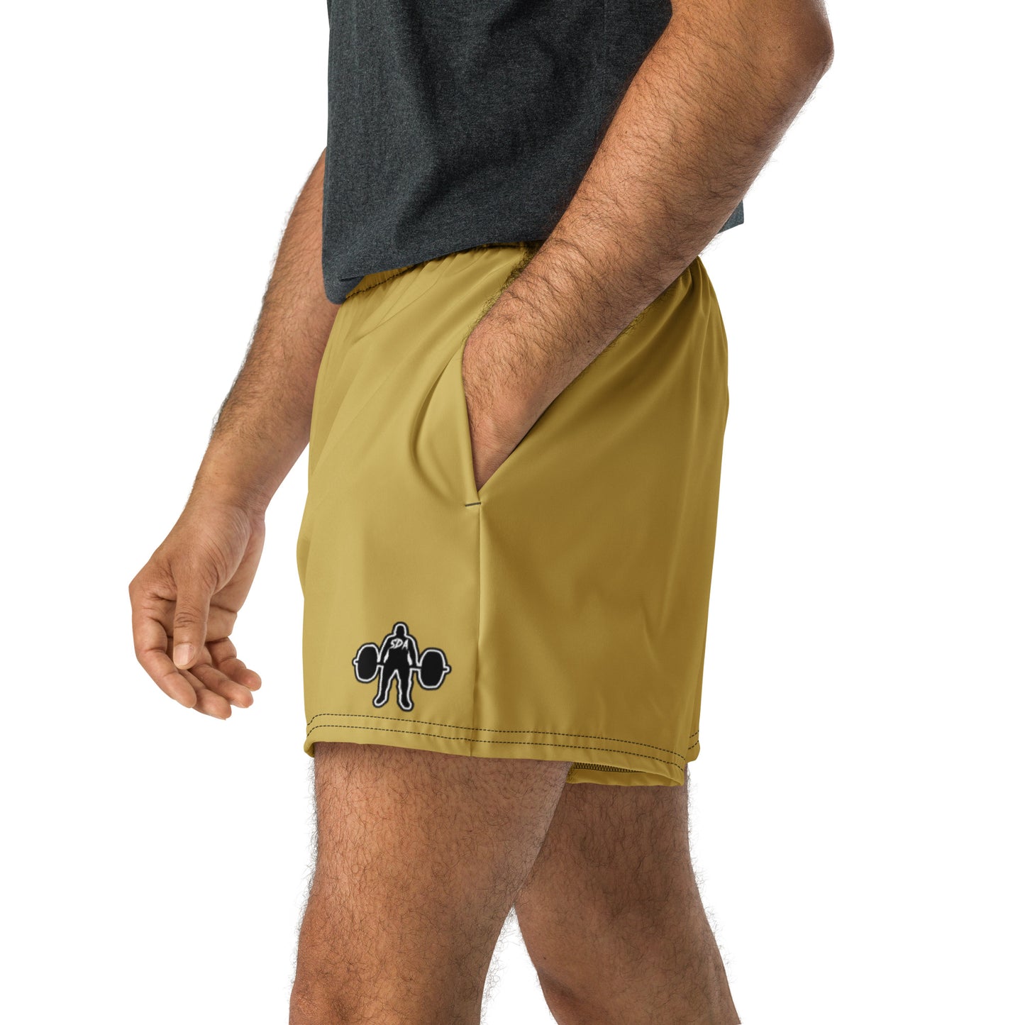 DEADLIFTER Unisex 2.5" Inseam Shorts (gold)