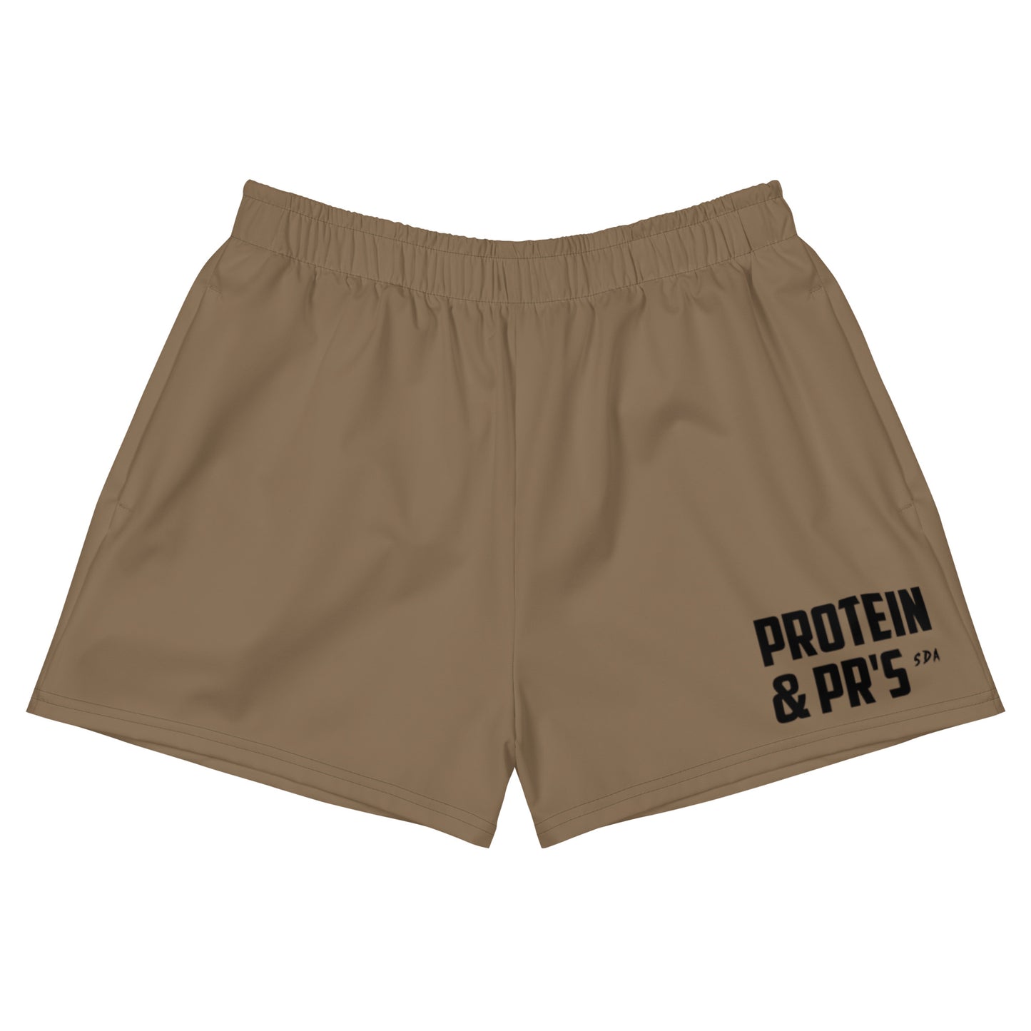 PROTEIN AND PRS Unisex 2.5" Inseam Shorts (desert tan)