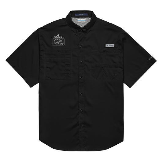 SDA Men’s Columbia short sleeve button shirt