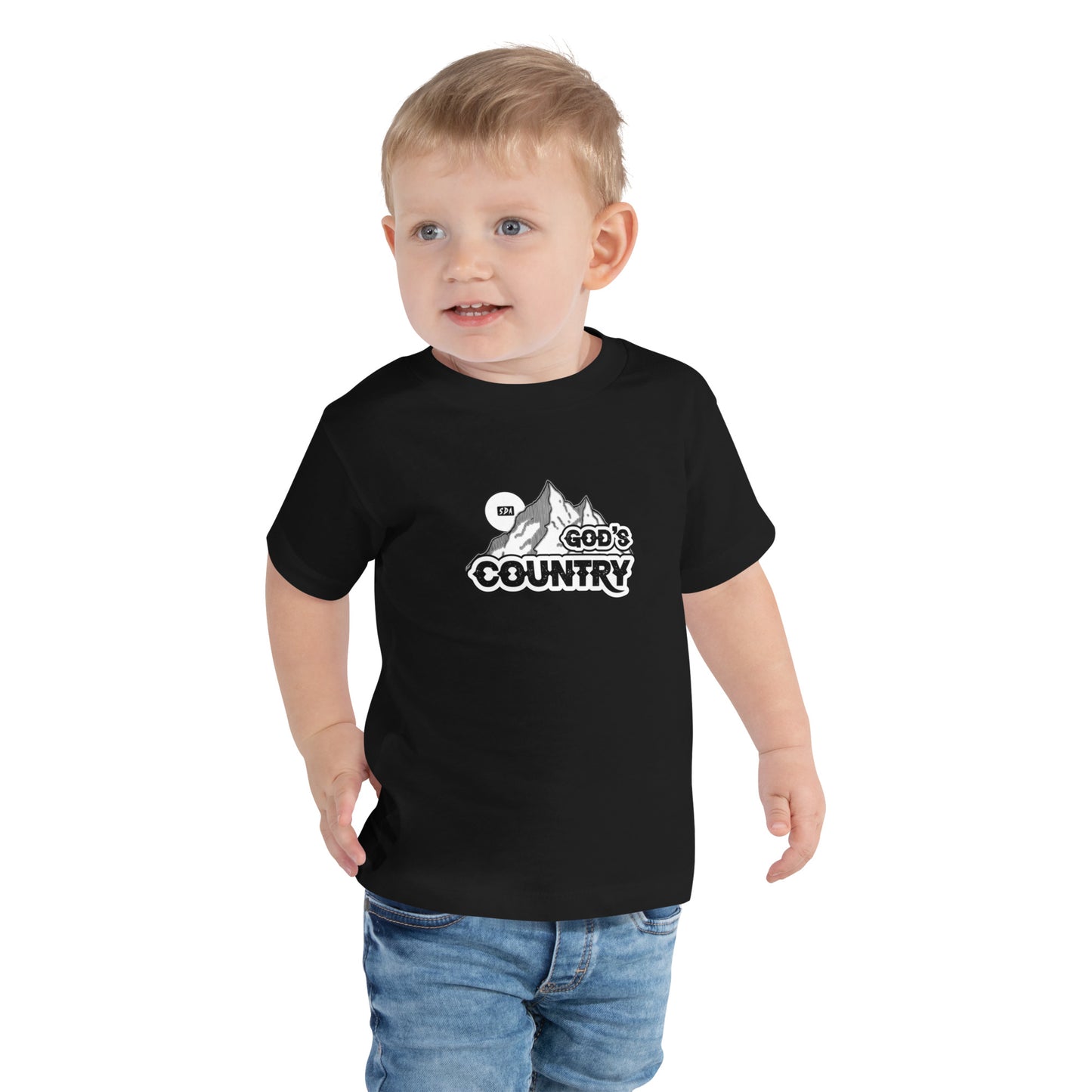 GODS COUNTRY Toddler Short Sleeve Tee