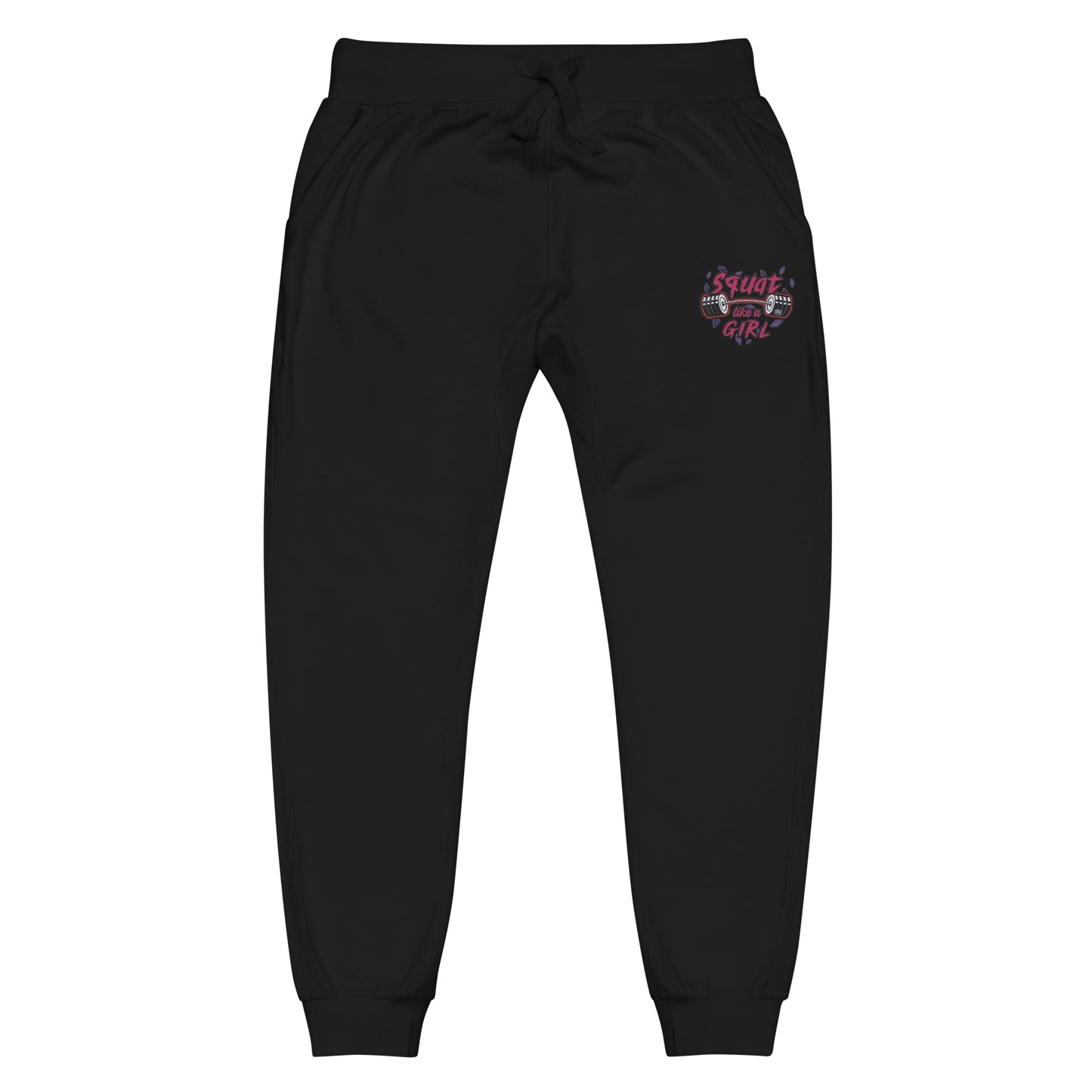 LIKE A GIRL fleece sweats