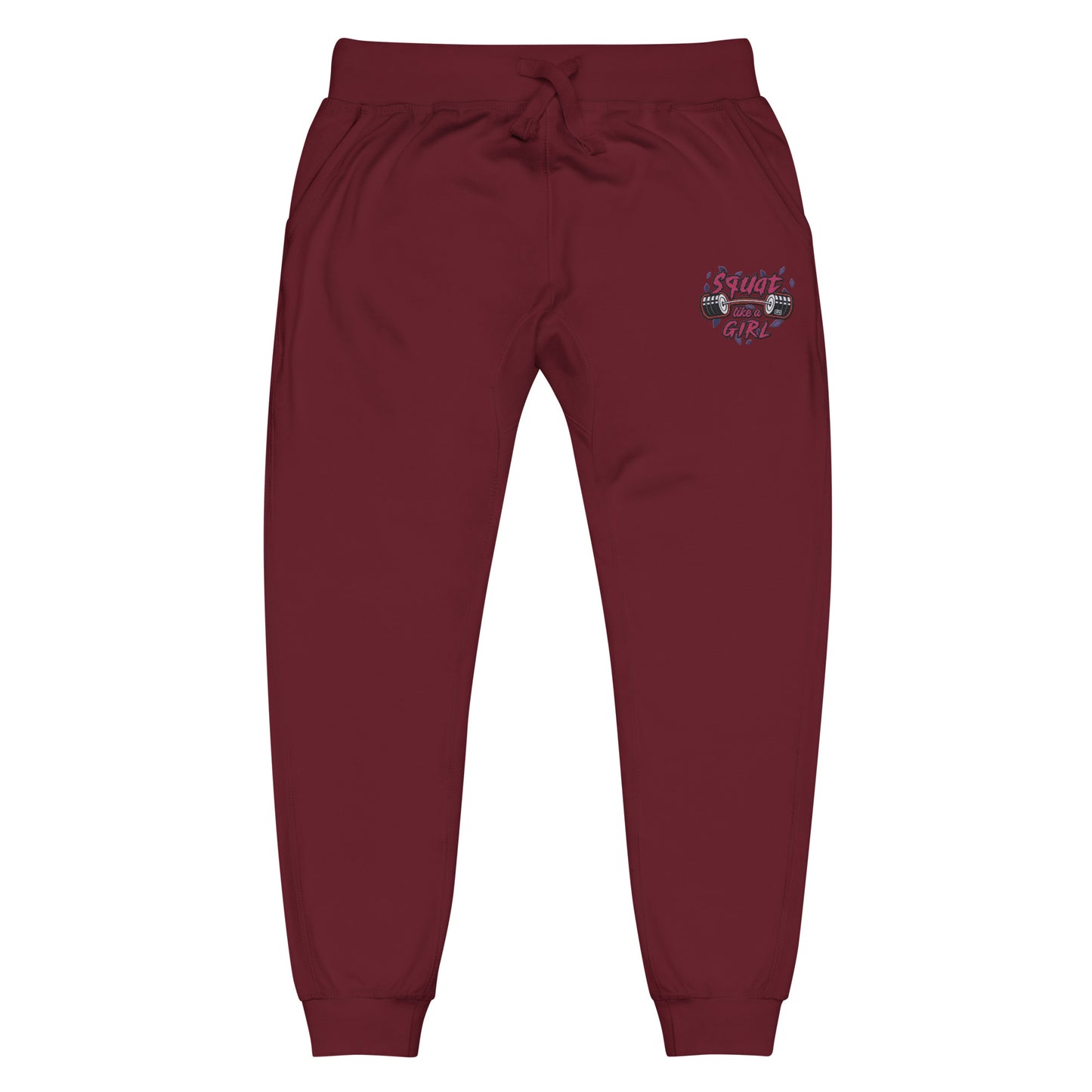 LIKE A GIRL fleece sweats