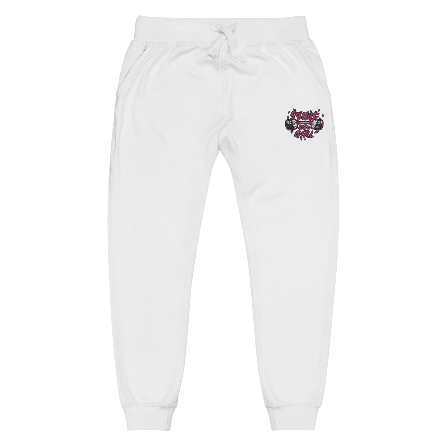 LIKE A GIRL fleece sweats