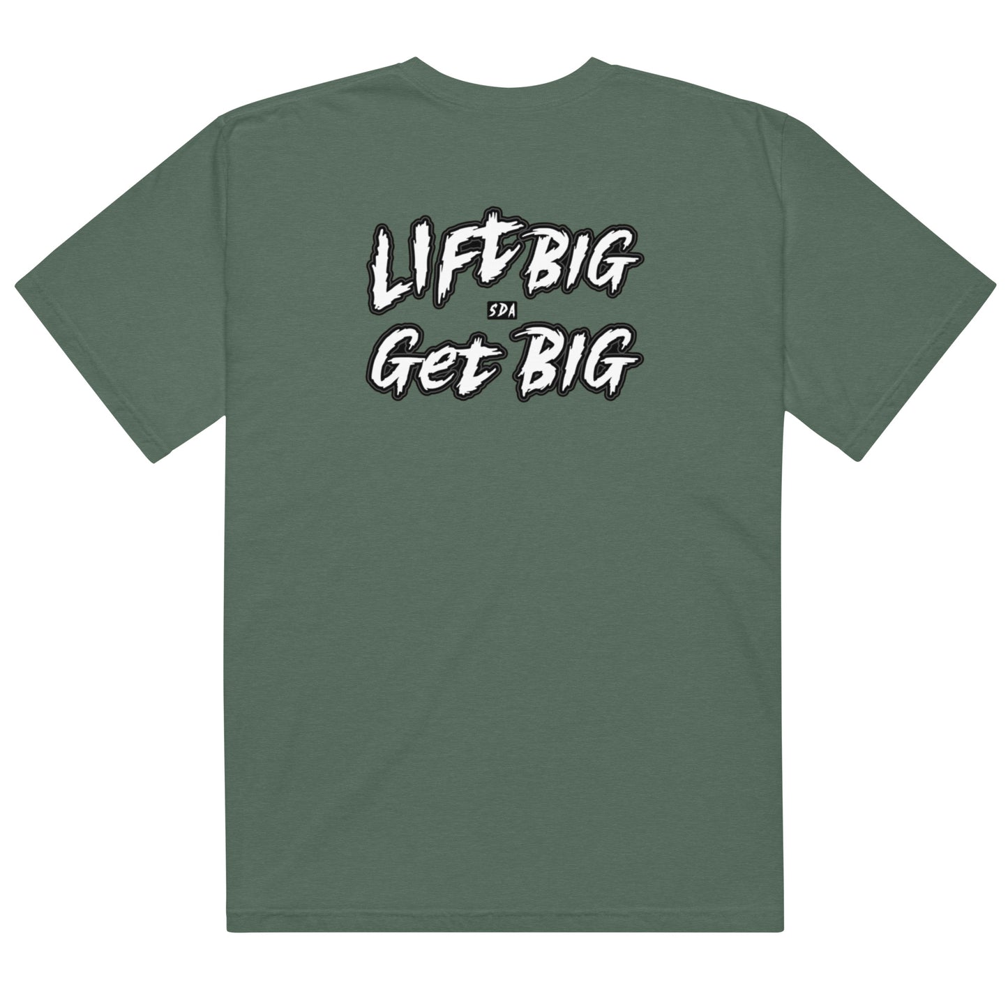 LIFT BIG GET BIG Unisex heavyweight tee