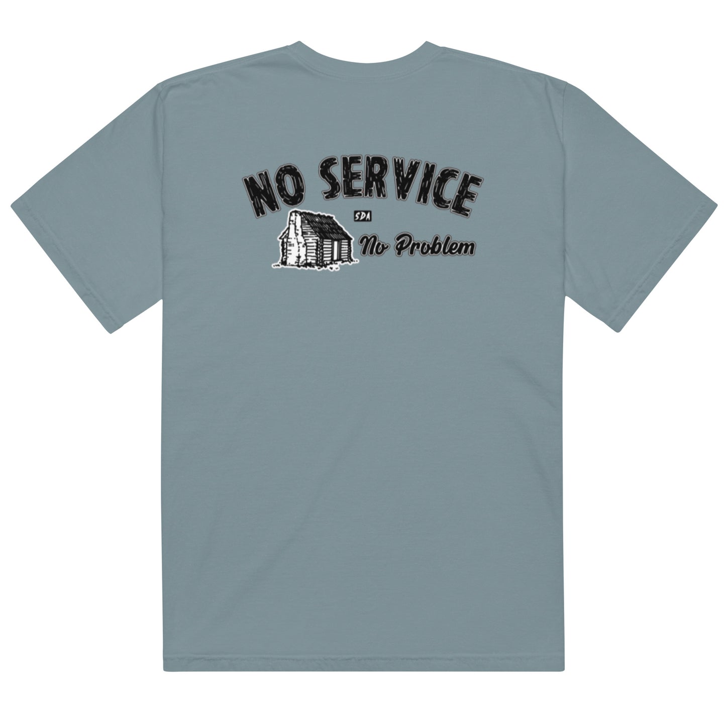 NO SERVICE Unisex heavyweight tee