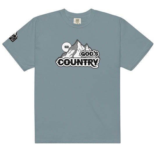 GODS  COUNTRY Unisex heavyweight tee