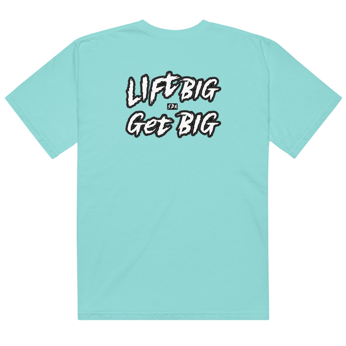 LIFT BIG GET BIG Unisex heavyweight tee