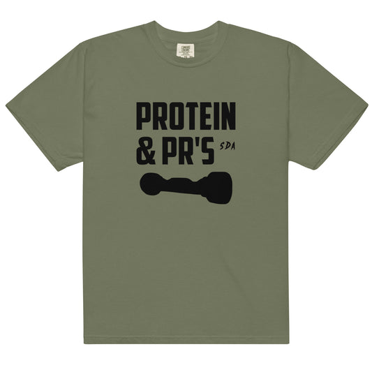 PROTEIN AND PR Unisex heavyweight tee