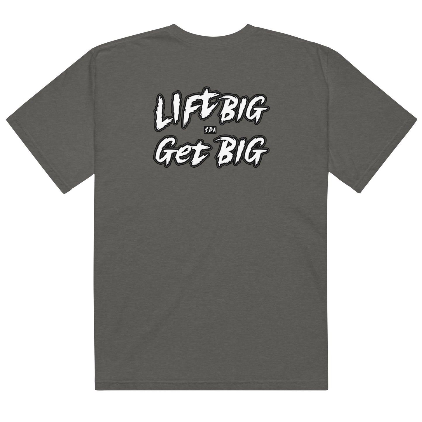 LIFT BIG GET BIG Unisex heavyweight tee